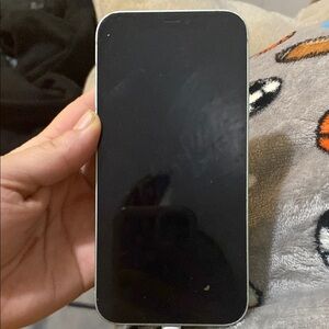 Smartphone with Black Screen